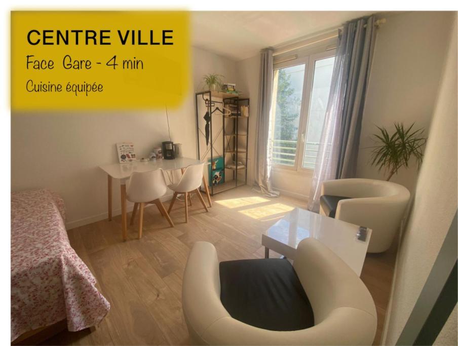 Appartement En Face De La Gare - Centre Ville Poitiers Ngoại thất bức ảnh